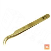 BEST BST-7SA Gold-plated Tweezers for Tweezing and Pinching