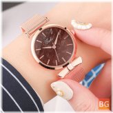 Watch Band for Fashionable Women - Life Waterproof Alloy