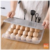 Stackable Freezer Dust-proof Egg Holder for Kitchen
