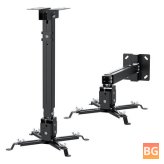 WALL MOUNT BRACKET FOR BLITZWOLF BW-VF2 CELING WALL Projector - 30°Rotatable - 4 Dual-connect Support Arms