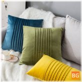 Square/Rectangle Throw Pillow Cover for Sofa Couch Waist Case
