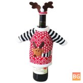 Wine Bottle Cover - Christmas Decoration