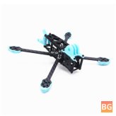 TEOSAW Carbon Frame Kit for FPV Racing Drones
