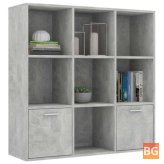 Book Cabinet - Gray 38.5
