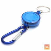 Key Chain with Recoil Holders - Colors: Black, Blue, Green, Gray, Purple