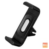 Car Mount Holder for Mobile Phone with 360-Degree Rotating Feature