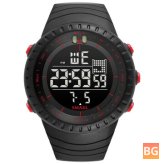 SMAEL Outdoor Digital Watch with Sport Silicone Band - Men