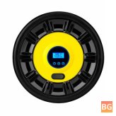 12V Portable Tire Air Pump with Digital Display and LED Lights