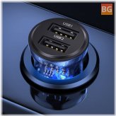 30W Dual USB Car Charger for iPhone and Android