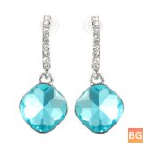 Elegant Crystal Drop Earrings for Women - Best Gift