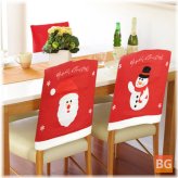 Home Decor - Santa Claus Christmas Chair Cover