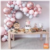 balloon Garland for Baby's Shower, Party, or Anniversary