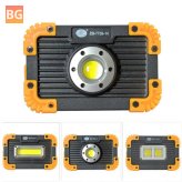350LM Waterproof LED Floodlight - USB Charging Outdoor Spot Work Lamp