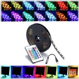 TV Backlighting Kit with RGB LED Strip and Remote Control