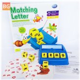 letter collocation toy english spelling Alphabet letter game - early learning educational toy kids creative gifts