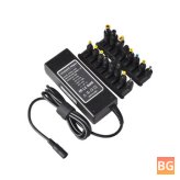 90W Portable Fast Charge USB Charger with 16 Notebook Adapters
