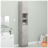 Bathroom Cabinet - Gray 12.6