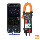 Bluetooth Multimeter with Clamp and Voltage Tester