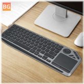 2.4G Dual Mode Touch Keyboard for Multiple Devices