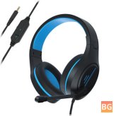 Anivia MH601 Gming Headset - 3.5mm Audio Interface with Noise Isolation