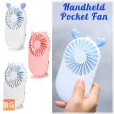 3-Gear Portable Fan with Rechargeable Battery - Summer Edition