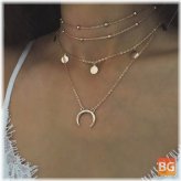 Boho Moon Necklace
