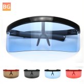 UV400 Cycling Glasses - Lightweight Half Face Shieldsunglasses For Dirt Bike Bicycle Motorcycle