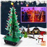 Christmas Tree LED Light Kit Circuit Board - Green