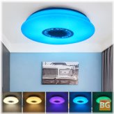 36-40cm 120W Music Ceiling Light with Bluetooth Speaker