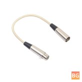 1/1.8 Male to Female Audio Cable with ReXLIS