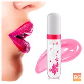 Red Lip Gloss with Temperature Change