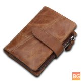 Wallet for Men with RFID Blocking Security - Short Trifold