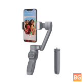 Smartphone Stabilizer with Fill Light for 55mm-90mm Width