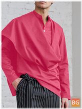 Shirts with Stand-Up Collar - Mens