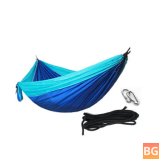 Double Travel Hammock - Portable and Sturdy with 200KG Capacity