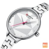 Elegant Ladies' Watch with Quartz Movement - Crystal