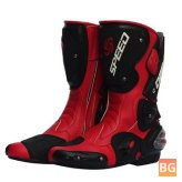 Motorcycle Boots with Leather Socks