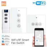 WiFi Smart Ceiling Fan with Remote Control - 2/3 Way
