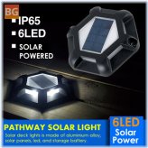 Outdoor LED Light Pathway with Solar Powered Technology