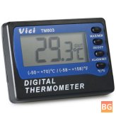 VICI TM803 Digital Thermometer for Refrigerator - 50~70? Celsius?