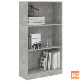 Book Cabinet - Gray - 23.6