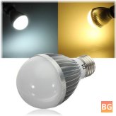 6W Warm White Globe Light Bulbs