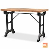 Dining Table - Solid Fir Wood Top - 48