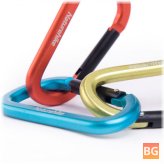 Aluminium Carabiner with Hanging Hooks for Camping and Hiking