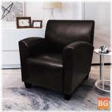 Armchair Artificial Leather Only
