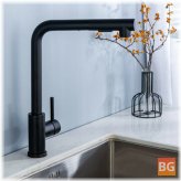 Stainless Steel Faucet with Pull Out Sprinkler for Kitchen Sink