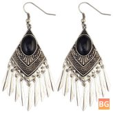 Earrings with Drop Design