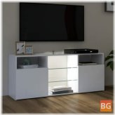 TV Cabinet with LED Lights - 47.2