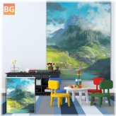 Roller Blind for Window - Curtain - Painting - Background