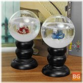 Crystal Ball Home Decor for Kids - Weather Forecast Storm Bottle